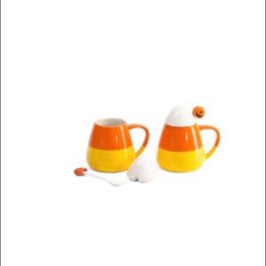Candy corn mug one left